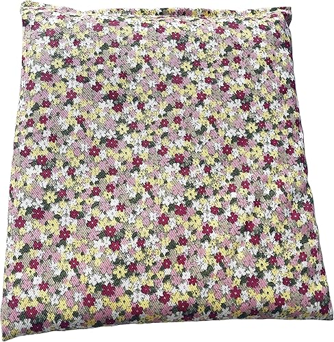 Almohadilla térmica rellena de maíz. Terapia de calor natural para espalda baja, cuello, hombros, calambres. Envoltura térmica para aliviar el dolor