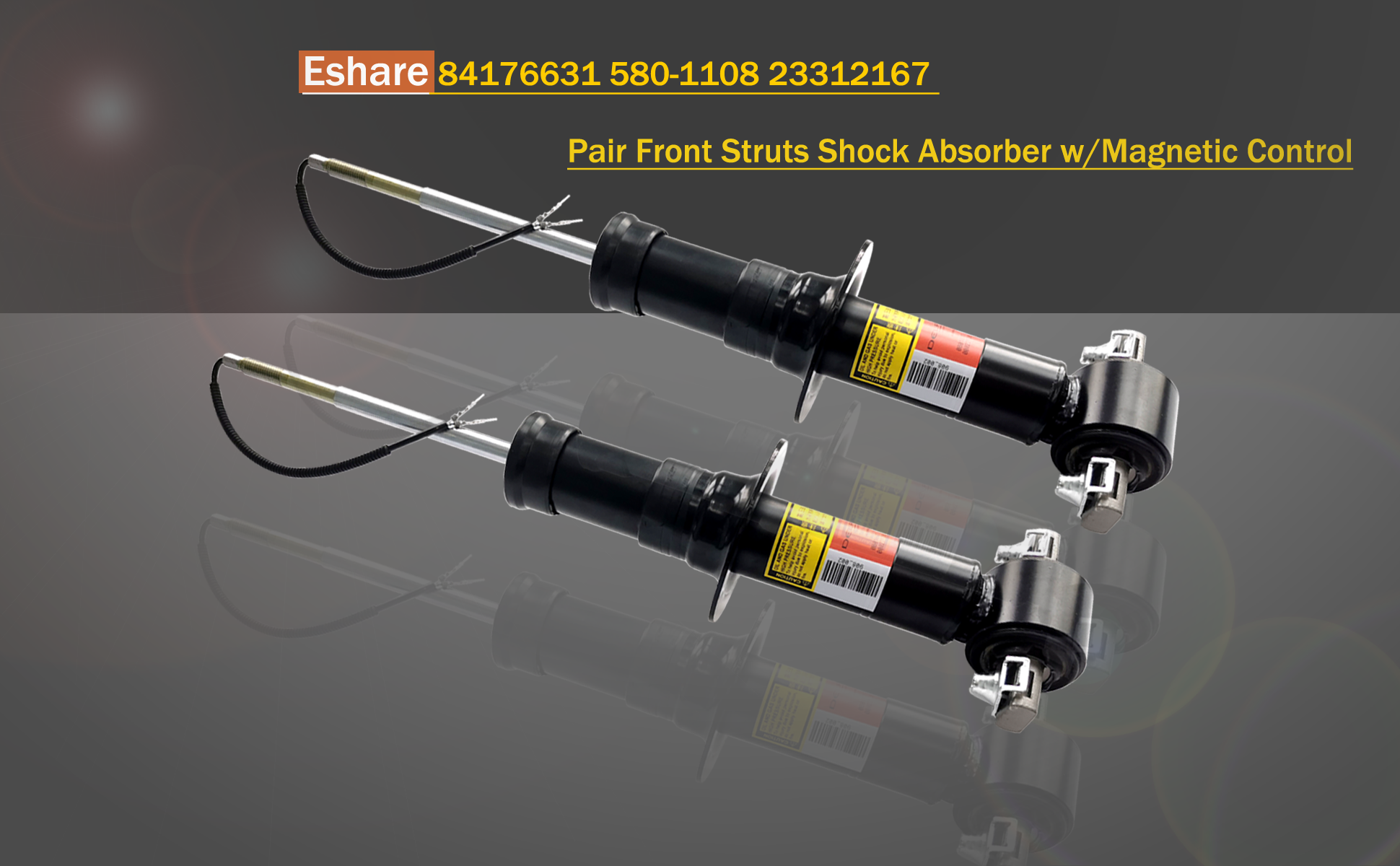 Amazon.com: Eshare 84176631 580-1108 23312167 Pair Front Struts 