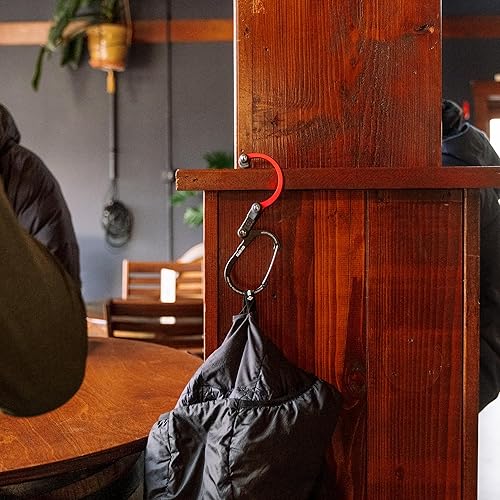 Miniatura 9 de GEAR AID HEROCLIP Carabiner Clip and Hook (Medium) for Camping, Backpack, and Garage