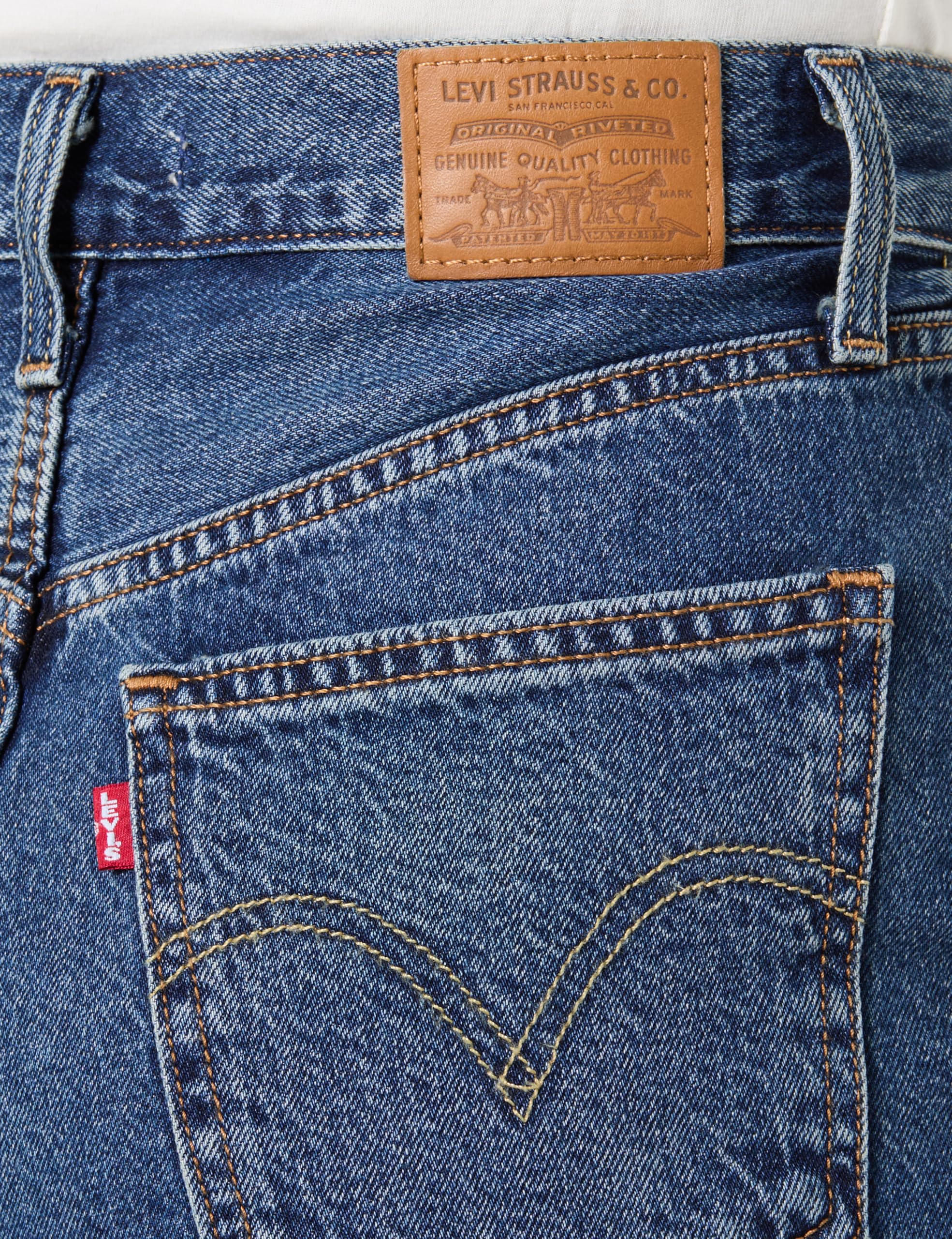 Levi's High Rise Back Slit Skirt Donna