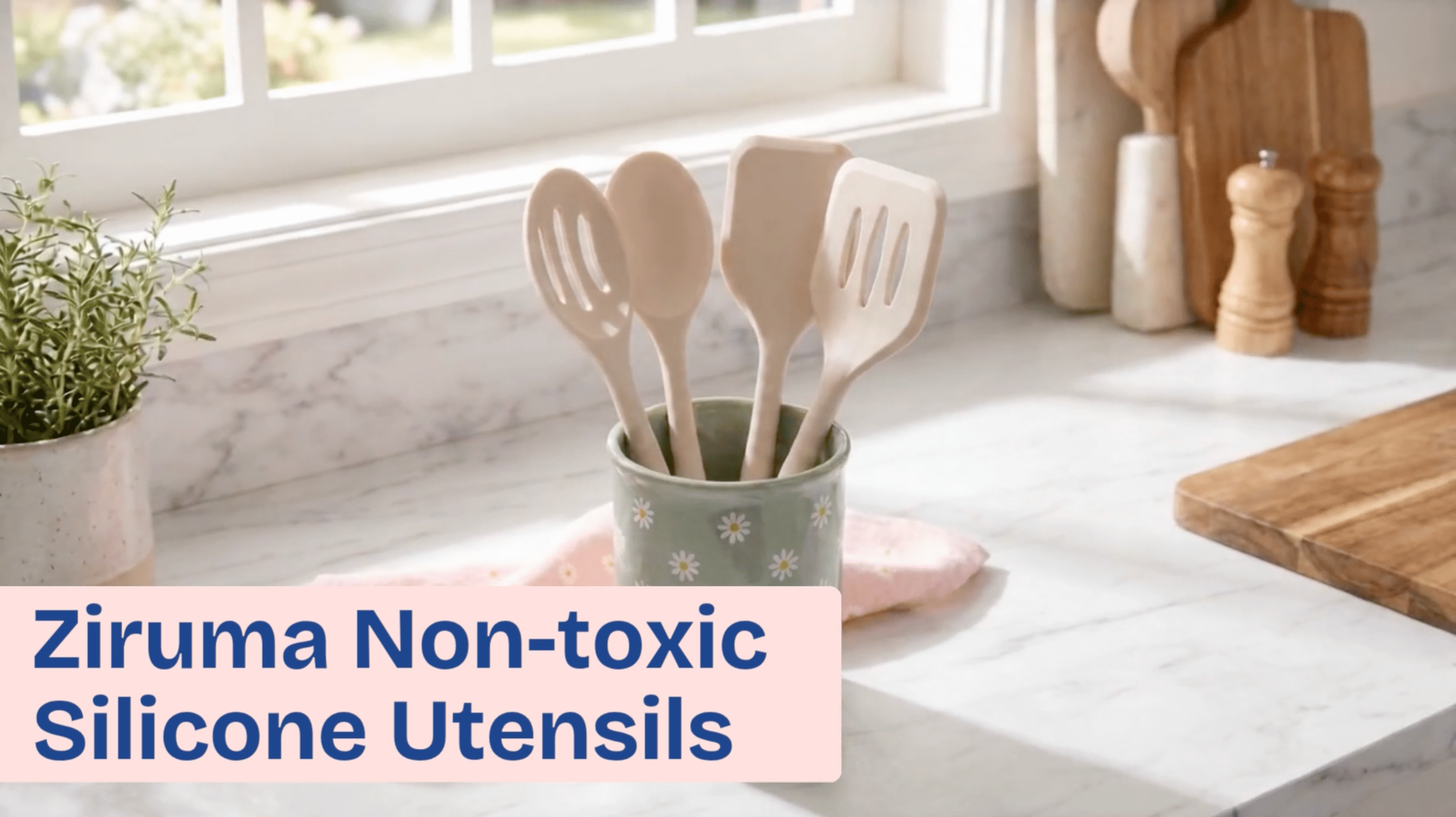 Amazon.com: NonToxic Platinum Silicone Utensils, 100% Plastic-Free