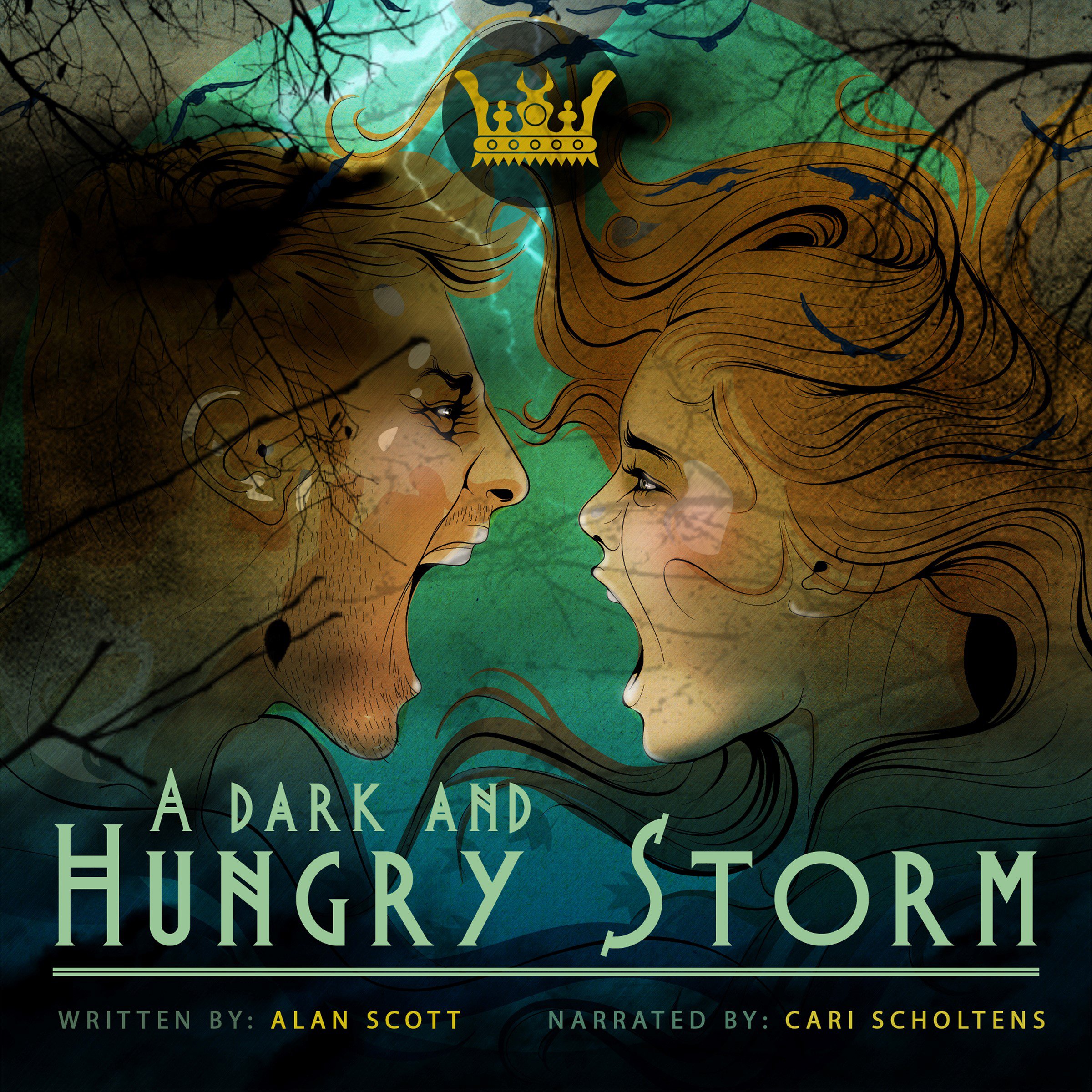 Cover art for A Dark and Hungry Storm: (The Werewolf Reborn): A Dark Fantasy Novel