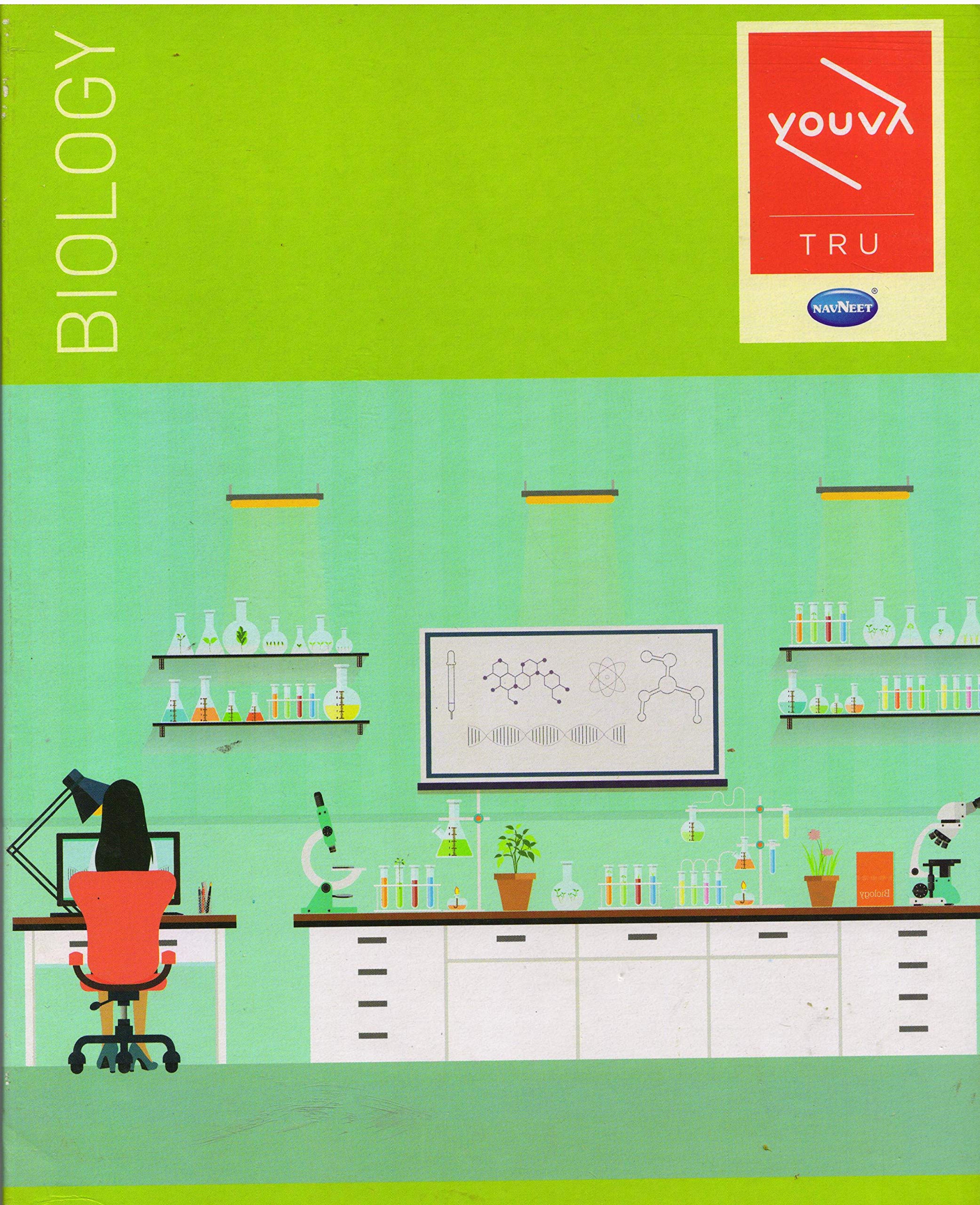 YOUVA Biology Practical Book,pages 144,Size,21.5cmx26.5cm,1 Ruled 1 Plain