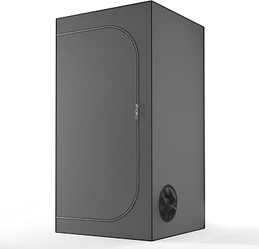 TopoLite 24x24x48 Grow Tent Garden Growing Dark Room with Heavy Duty Reflective Mylar for Indoor Growing 2'x2'