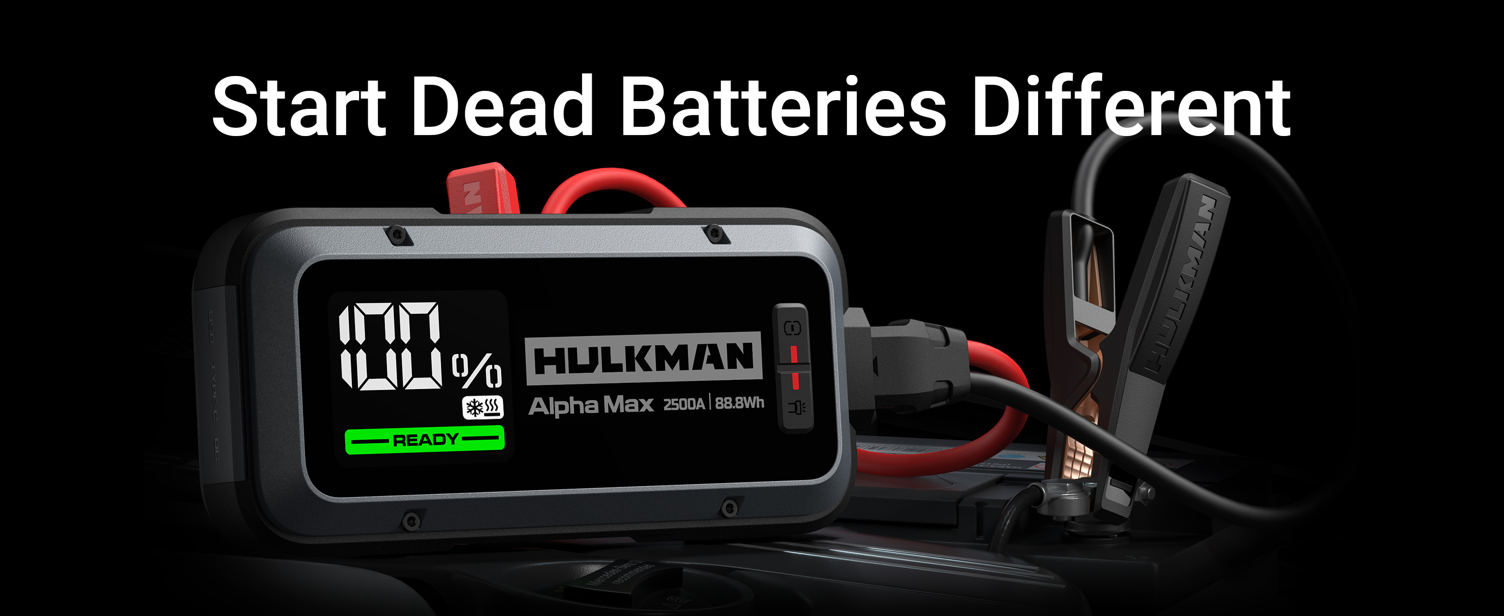 Amazon.com: Hulkman Alpha Max Space Gray, 2500A 88.8Wh Car Battery Amazon.com: Hulkman Alpha Max Space Gray, 2500A 88.8Wh Car Battery