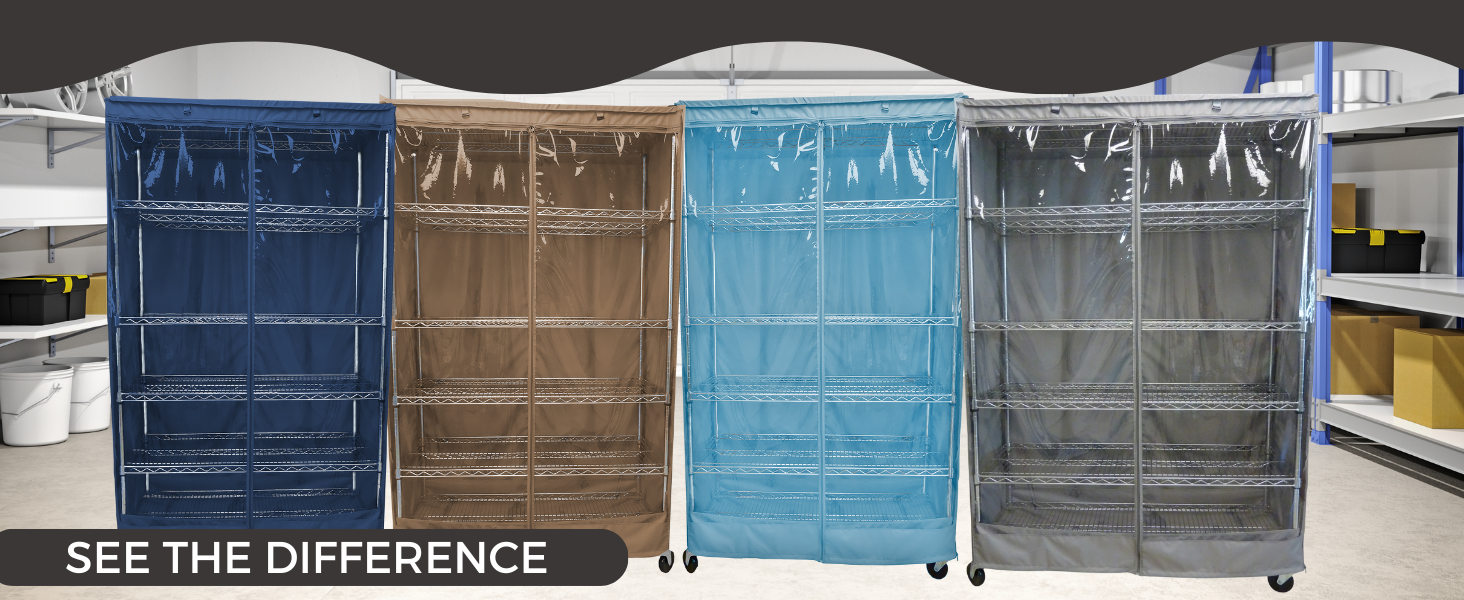 swamp ケース Amazon.com : Formosa Covers Premium Clear Front Wire Shelf Cover