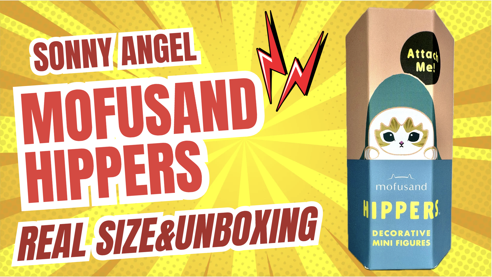 Sonny Angel Hippers X Mofusand – Figurine Collection 2024 Neuve