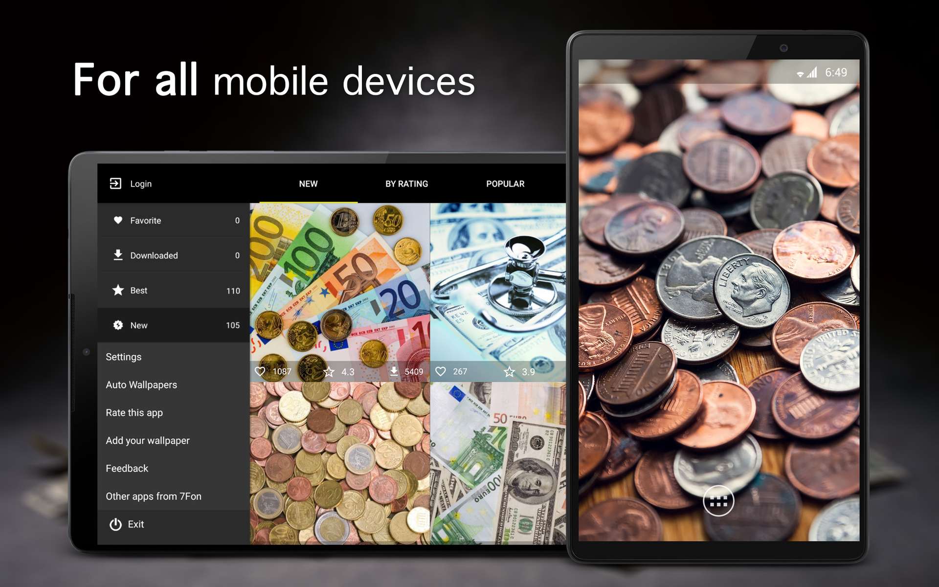 Dynamic Application To Get Money Artwork Concept Dynamic Application To Get Money Artwork Concept