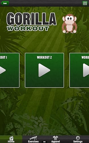 Gorilla Workout : Fitness Aerobic Strength and Exercise Trainer Program on a Budget