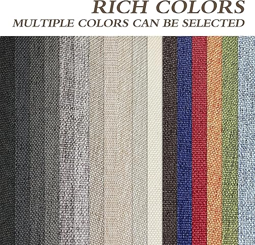 Miniatura 4 de King Mountain Parche de reparación termoadhesivo de tela de lino de alta calidad, parche de reparación de tela para interiores y exteriores, 3 x 60