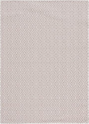 Martha Stewart Collection by SAFAVIEH MSR484E - Alfombra geométrica contemporánea de algodón de 9 x 12 pies color gris pardocrema