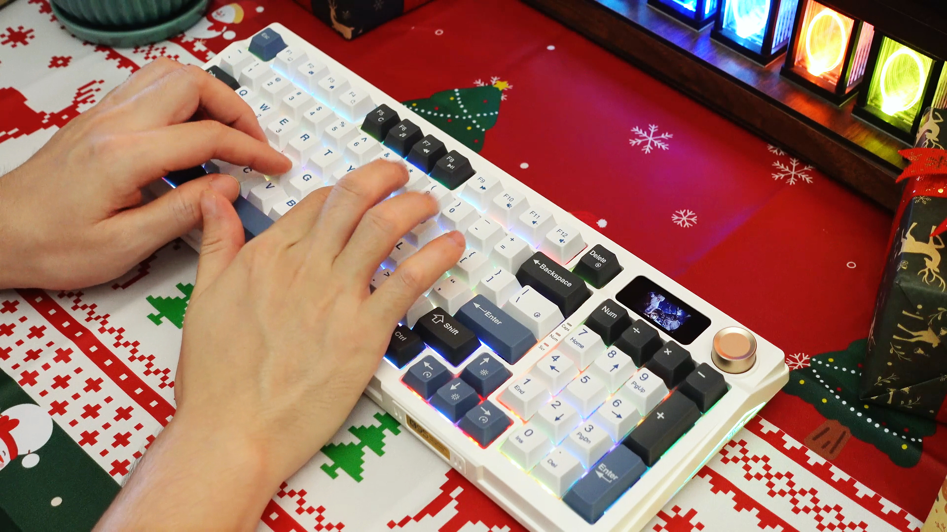 Amazon.com: RedThunder K95 Wireless Mechanical Keyboard, TFT