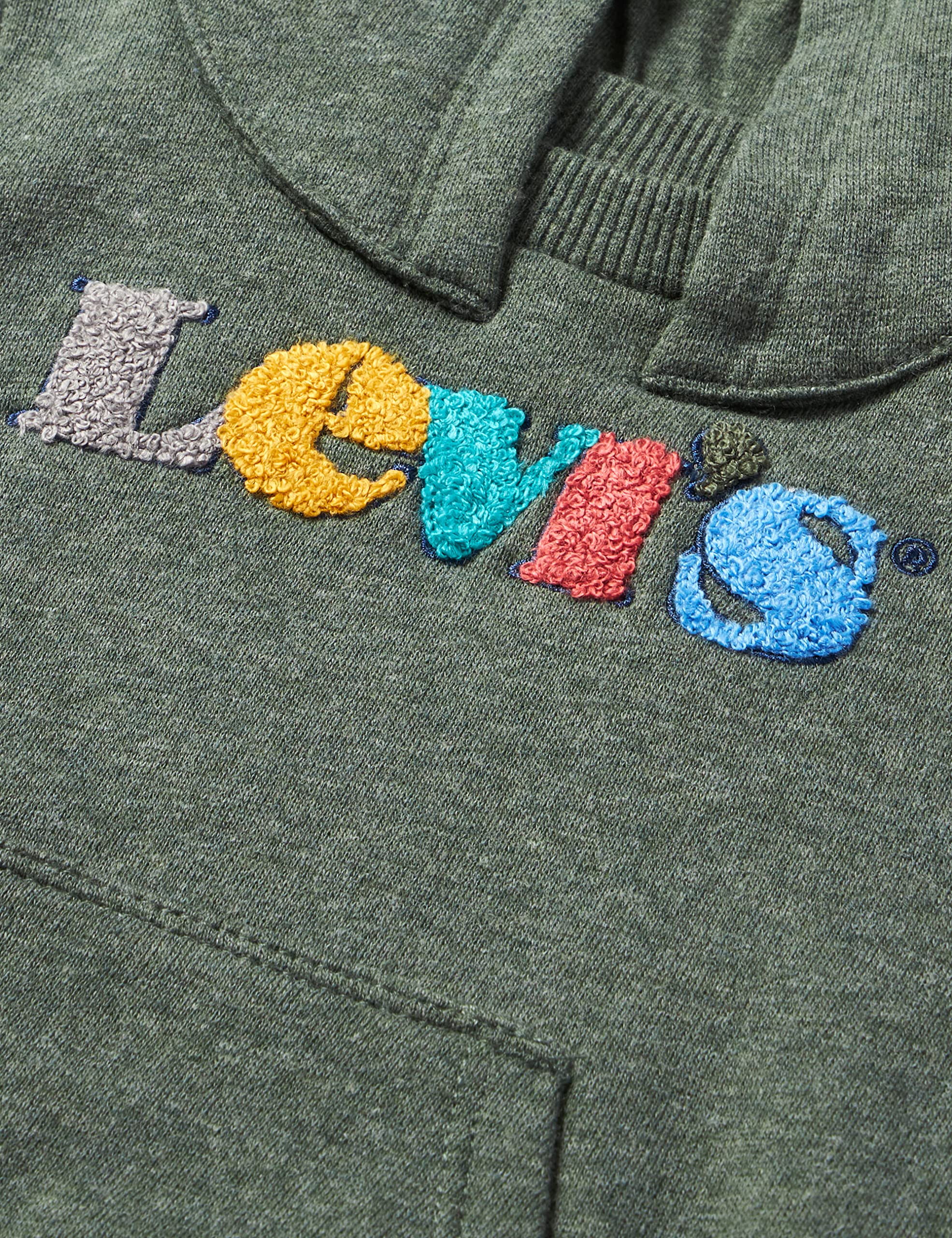Levi'S Kids Lvb Logo Full Zip Hoodie 6ed478 Sudadera con Capucha Bebé-Niños