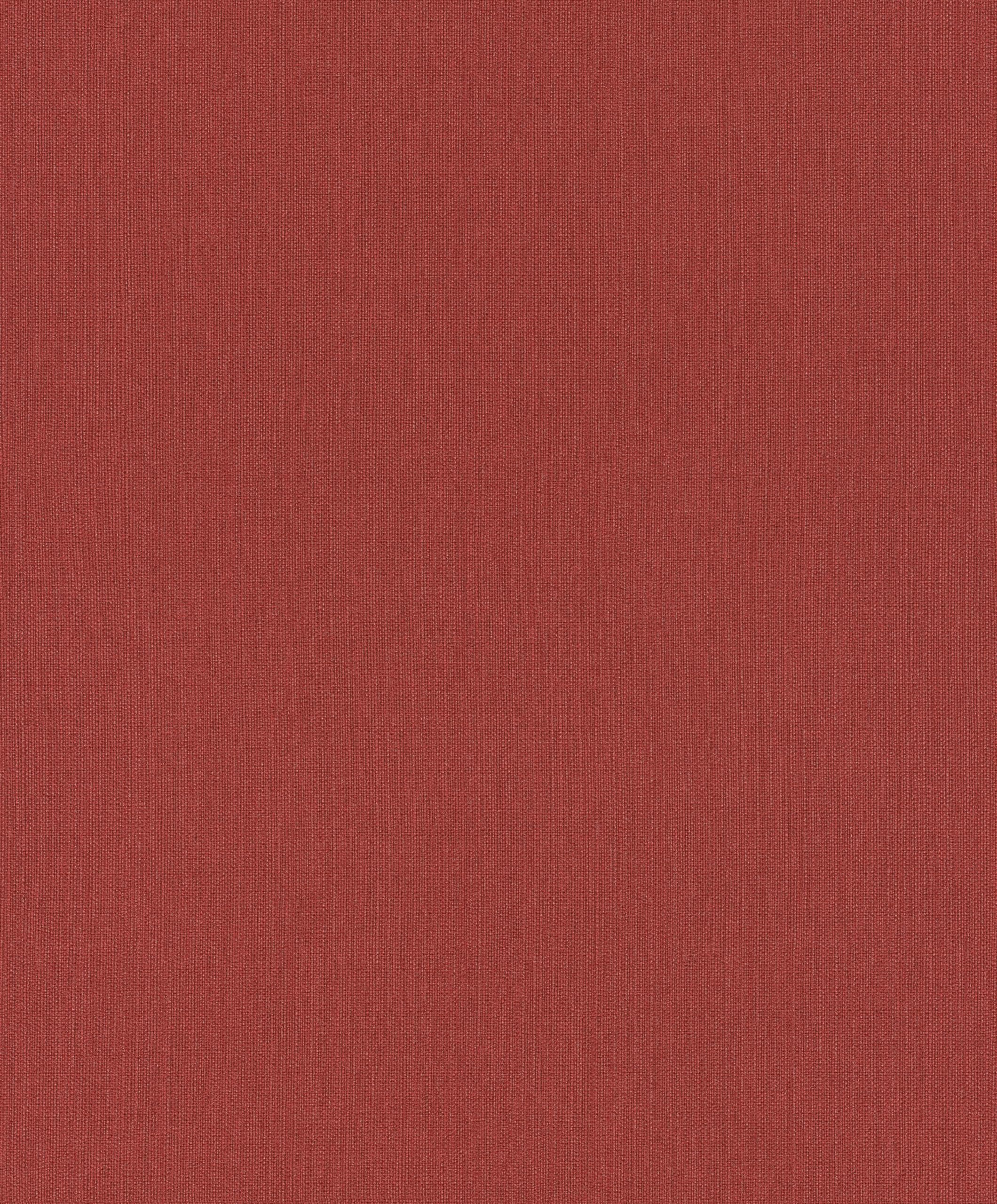 Rasch Wallpaper 832600 - Red Non-Woven Wallpaper with Textile Structure - Fabric Look - 10.05 m x 0.53 m