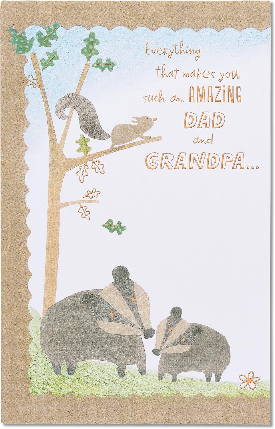 American Greetings Fathers Day Card for Dad from Son or Daughter (We're Celebrating)