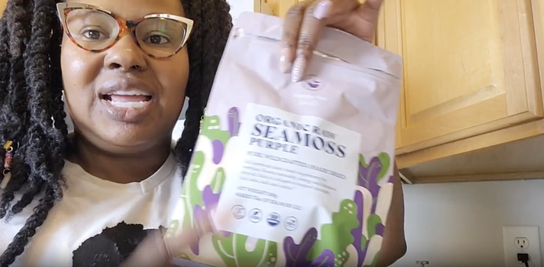 Amazon.com: HAPPY FOX Organic Sea Moss Raw Purple - Makes 75oz of