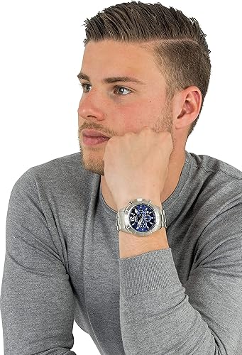 Miniatura 6 de Invicta 21464 Specialty reloj japonés de pantalla analógica de cuarzo plateado para hombre