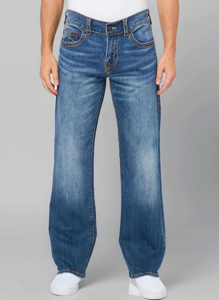 True Religion Billy Big T sin Solapa para Hombre, Greenwhich Ave