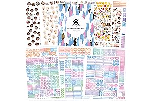 1,500+ Productivity Stickers for Hobonichi Weeks