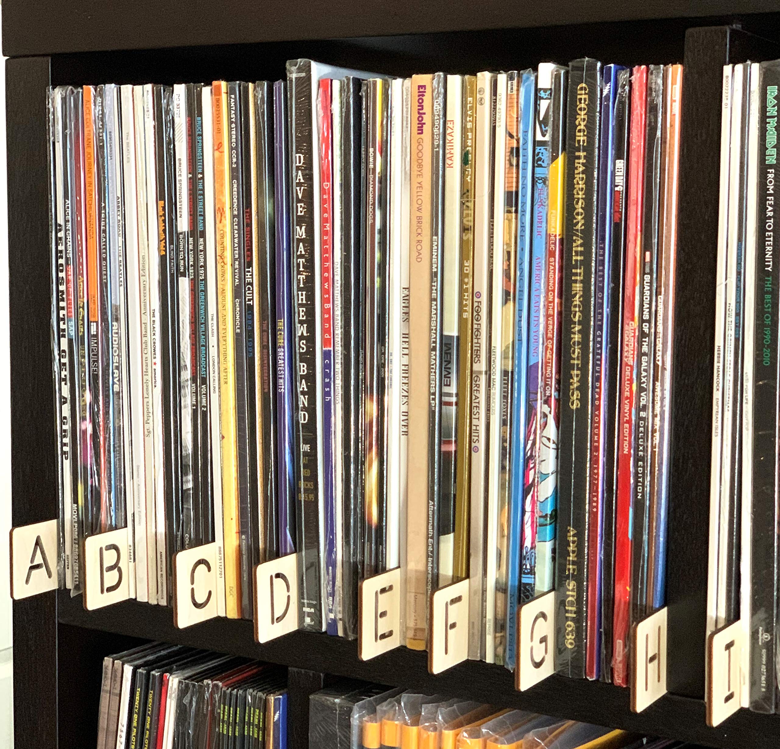 Amazon.com: A to Z Wooden Vinyl Record Dividers for 12-inch LPs