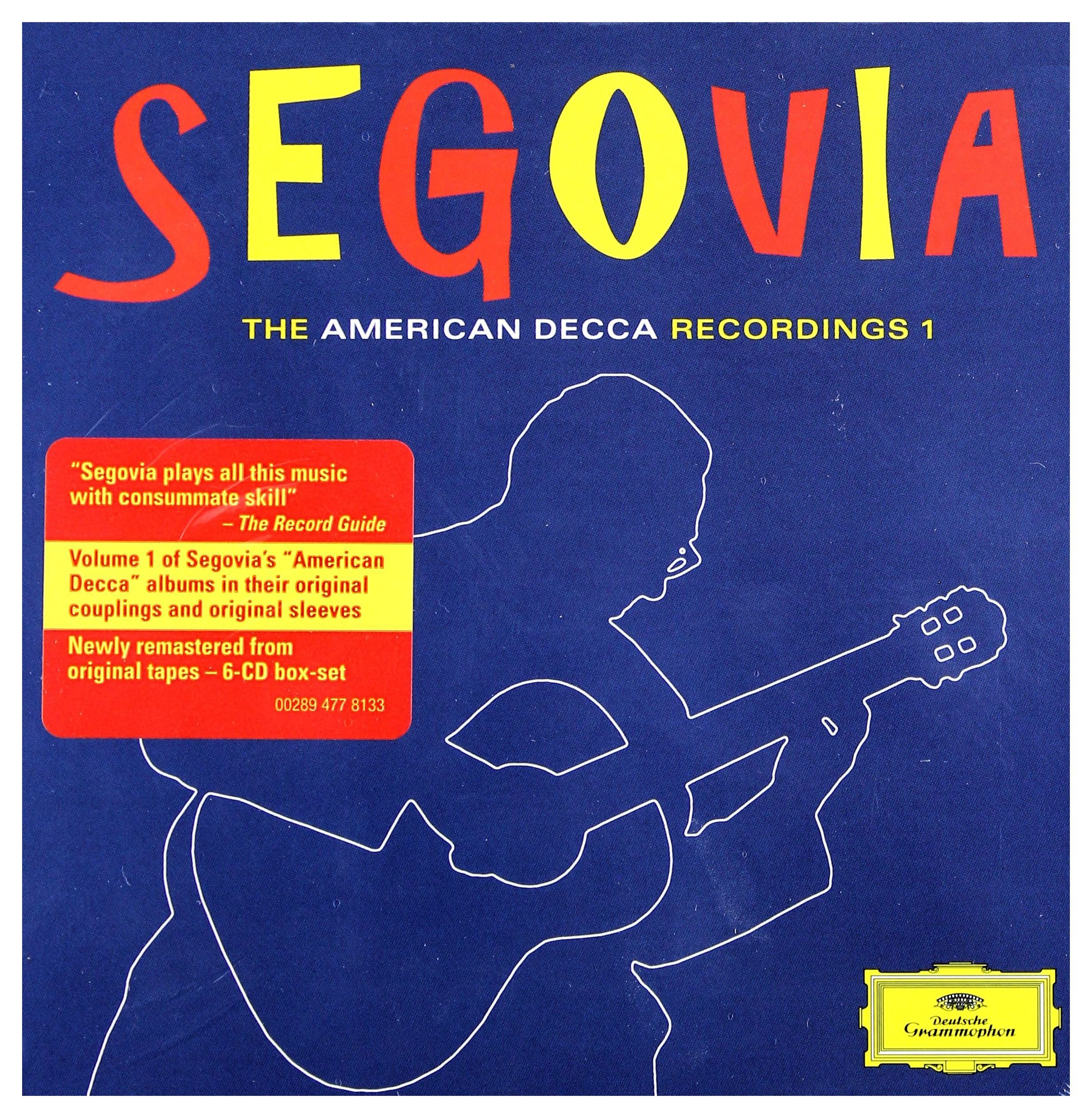 American Decca Recordings 1 [Audio CD] SEGOVIA,ANDRES