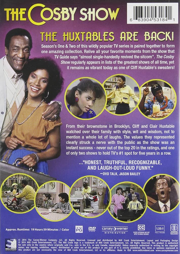 Amazon.com: The Cosby Show - Season 1 & 2 : Bill Cosby