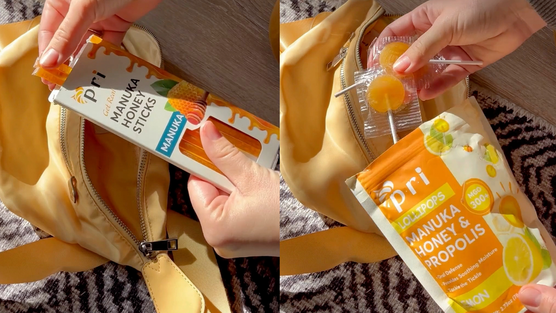 Amazon.com : P.R.I Lemon Manuka Honey Lollipops with Propolis