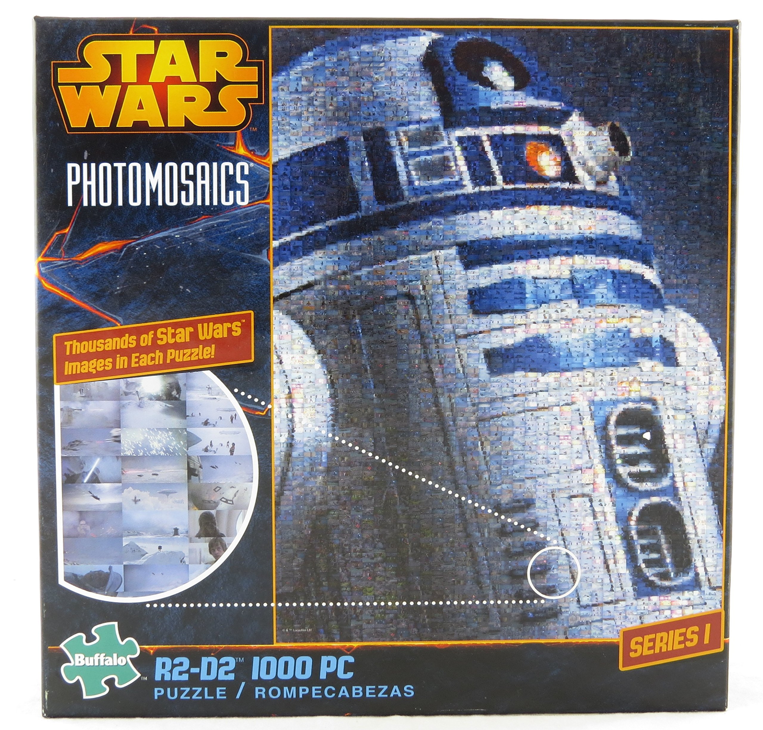 ジグソーパズル R2D2 1000ピース フォトモザイク Amazon.com: Star Wars - Photomosaic - R2-D2 - 1000 Piece Jigsaw