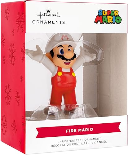 Miniatura 3 de Hallmark Nintendo Super Mario Fire Mario - Adorno navideño