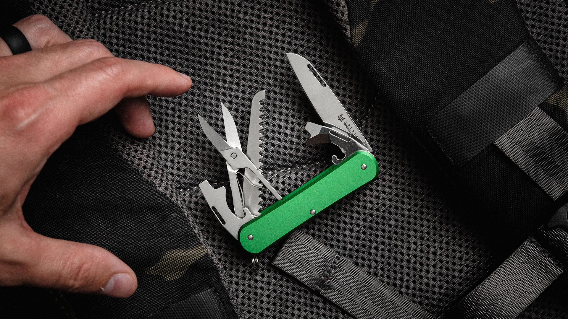 Fox Knives Vulpis FX-VP130-SF5 Slipjoint EDC Pocket Knife 5-in-1
