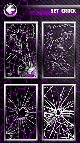 Crack Screen With Bomb