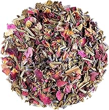 Bad Kräuter Mischung Für Die Sauna – Entspannend Anregend Dampfbad – Lavendelblüten Rosenblätter Rot Rosa Zitronengras Zitronenmelisse Rosen Blätter Blüte Rosenblätter Bio Kräuter Rosen Blüten