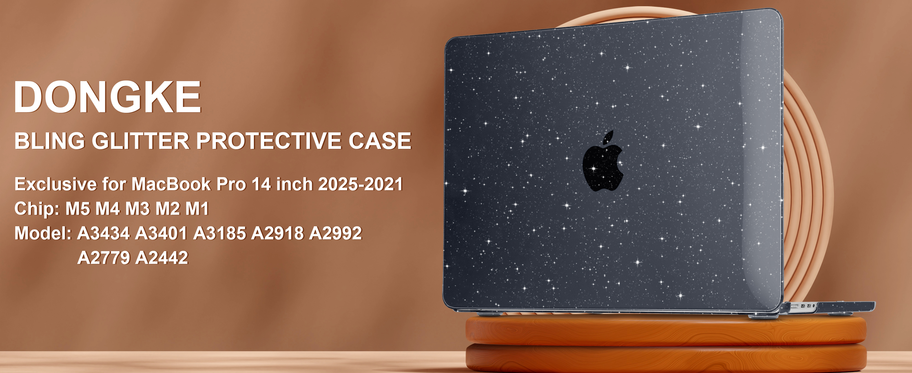 DONGKE Compatible With M5 MacBook Pro 14 Inch Case M4 - View #10