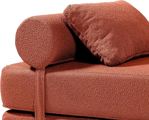 Miniatura 9 de Jaxx Avida Daybed - Tumbona plegable con colchón de espuma viscoelástica de primera calidad tamaño Queen - Fabricado en los Estados Unidos - Premium