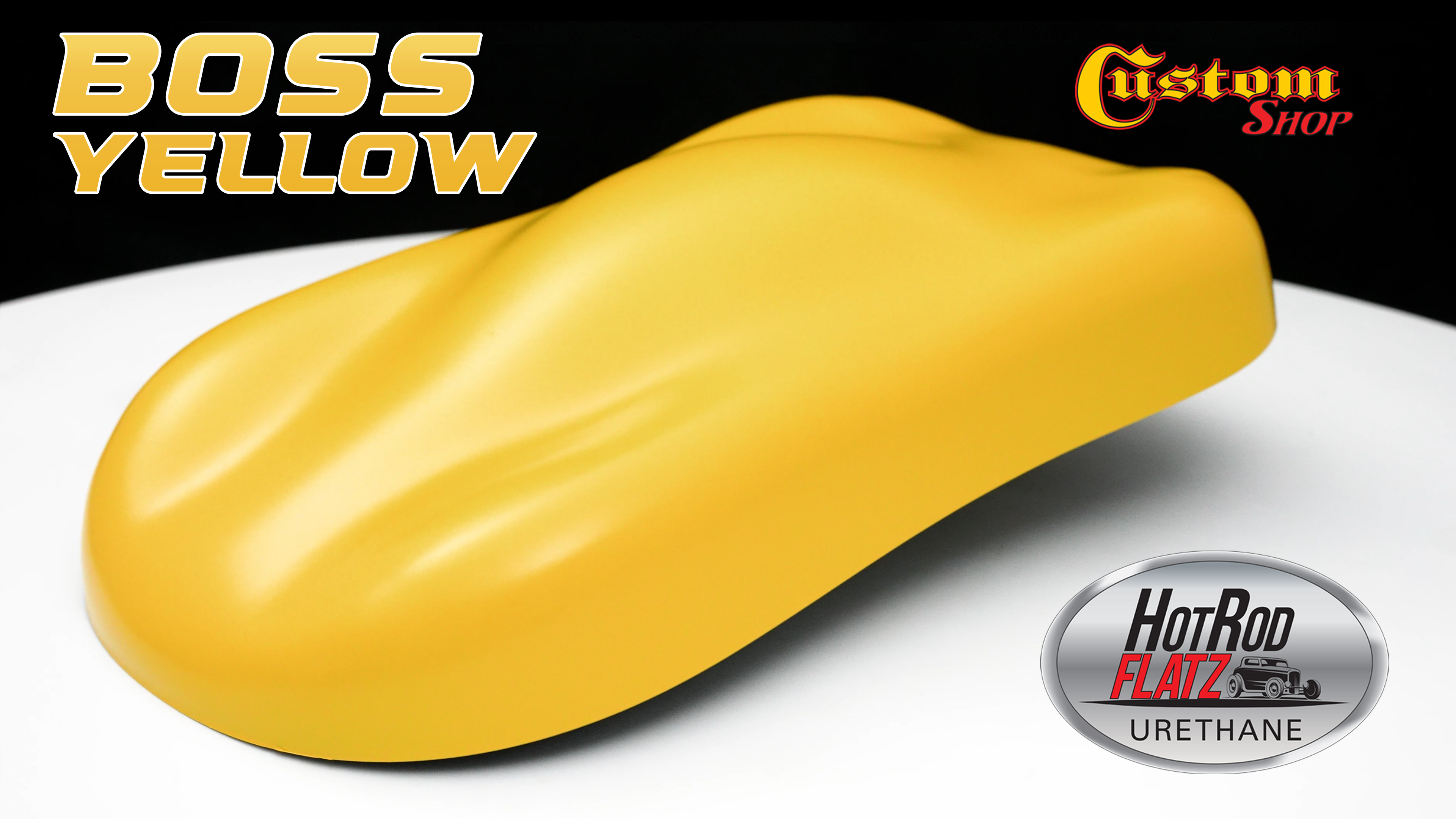 Amazon.com: Custom Shop - Boss Yellow - Hot Rod Flatz Flat Matte