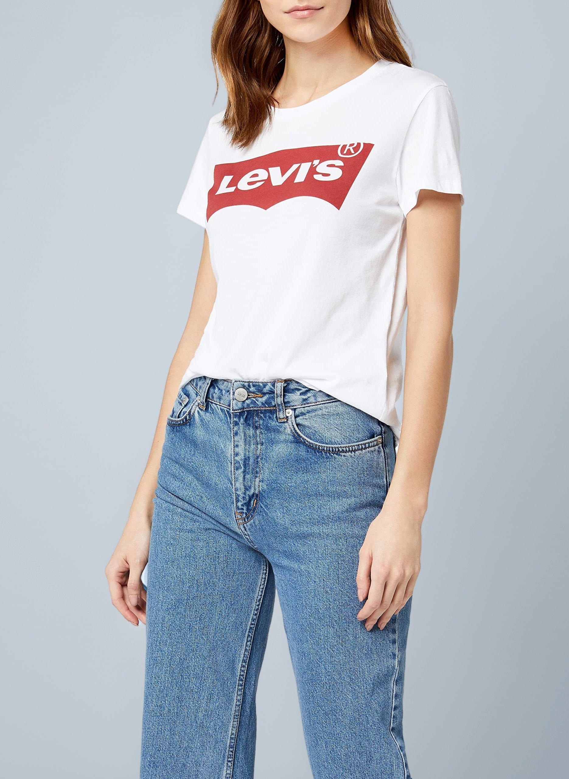 Women's The Perfect Tee T-Shirt, Large Batwing Logo T-Shirt (Pack of 1)