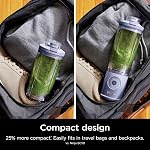 Ninja Blender, Blast Max, Cordless, Personal Blender for Smoothies, Frozen Drinks, Ice Crush, 22 oz. Removable Vessel, Leakproof Lid, BPA-Free, Dishwasher Safe, Auto-iQ Technology, Lavender, BC251CLD