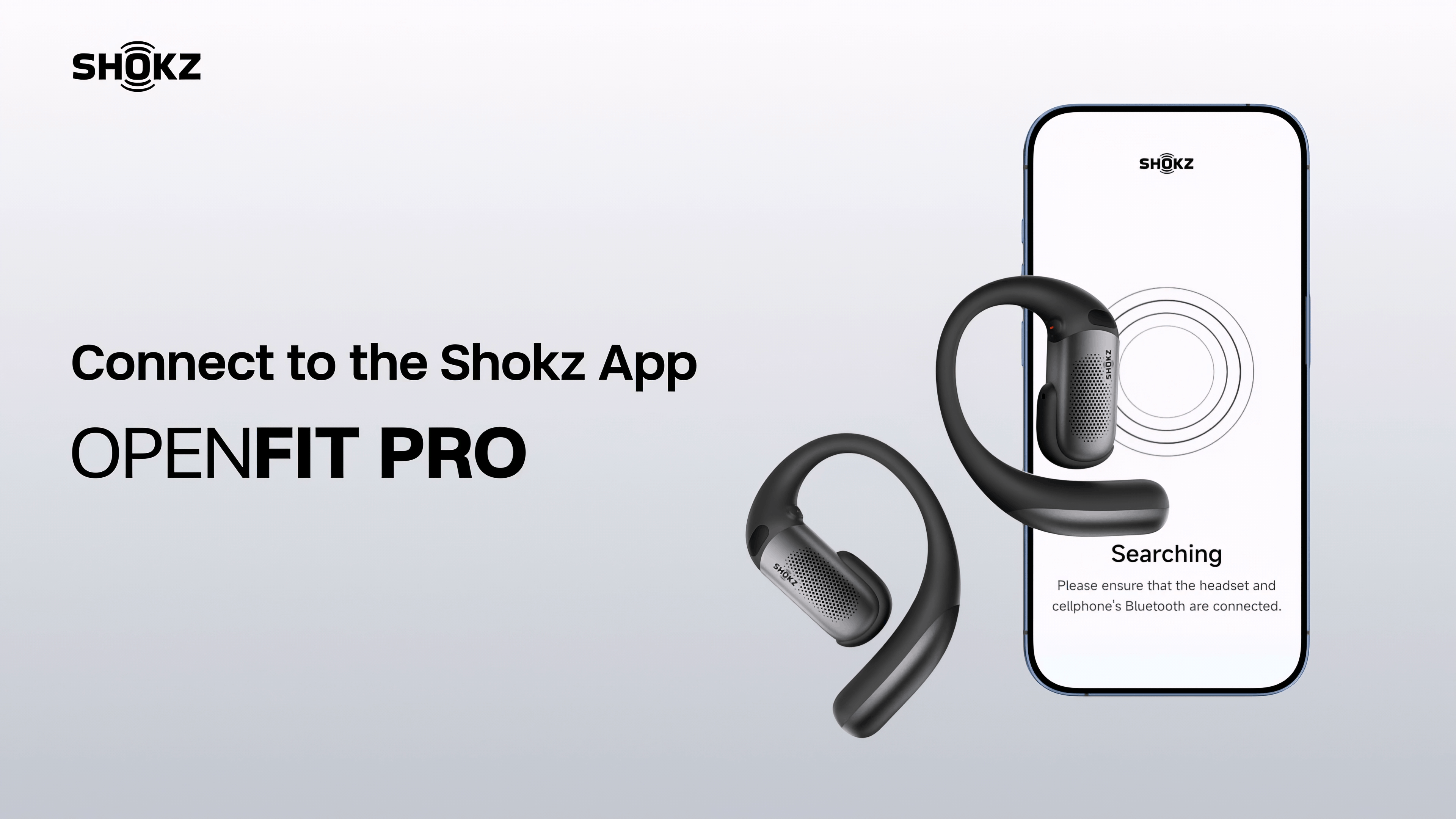 SHOKZ OpenFit Pro Open-Ear True Wireless Earbuds with Open-Ear