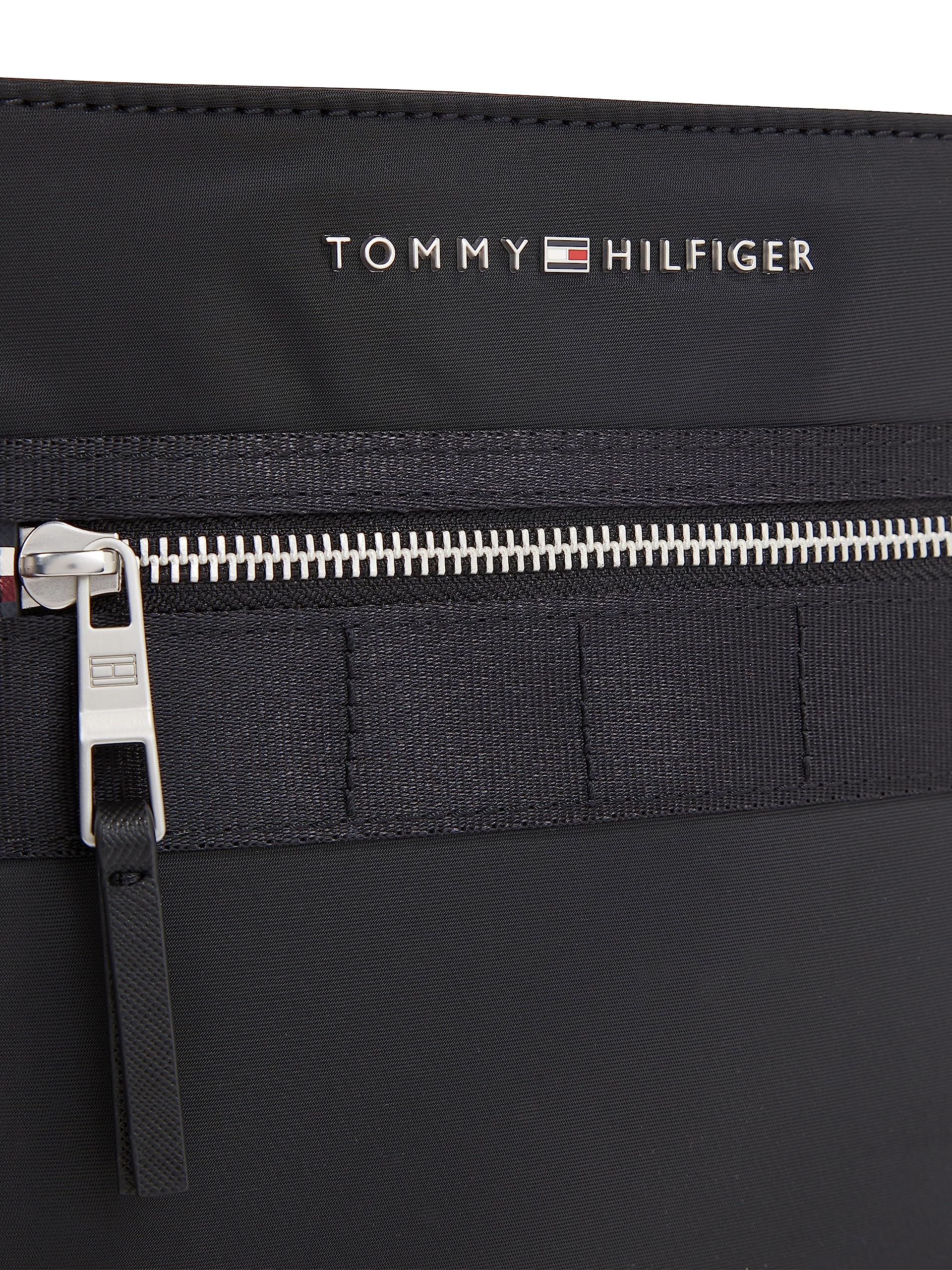 Tommy Hilfiger - Th Elevated Nylon Mini Crossover Am0am11570, Borse a tracolla Uomo