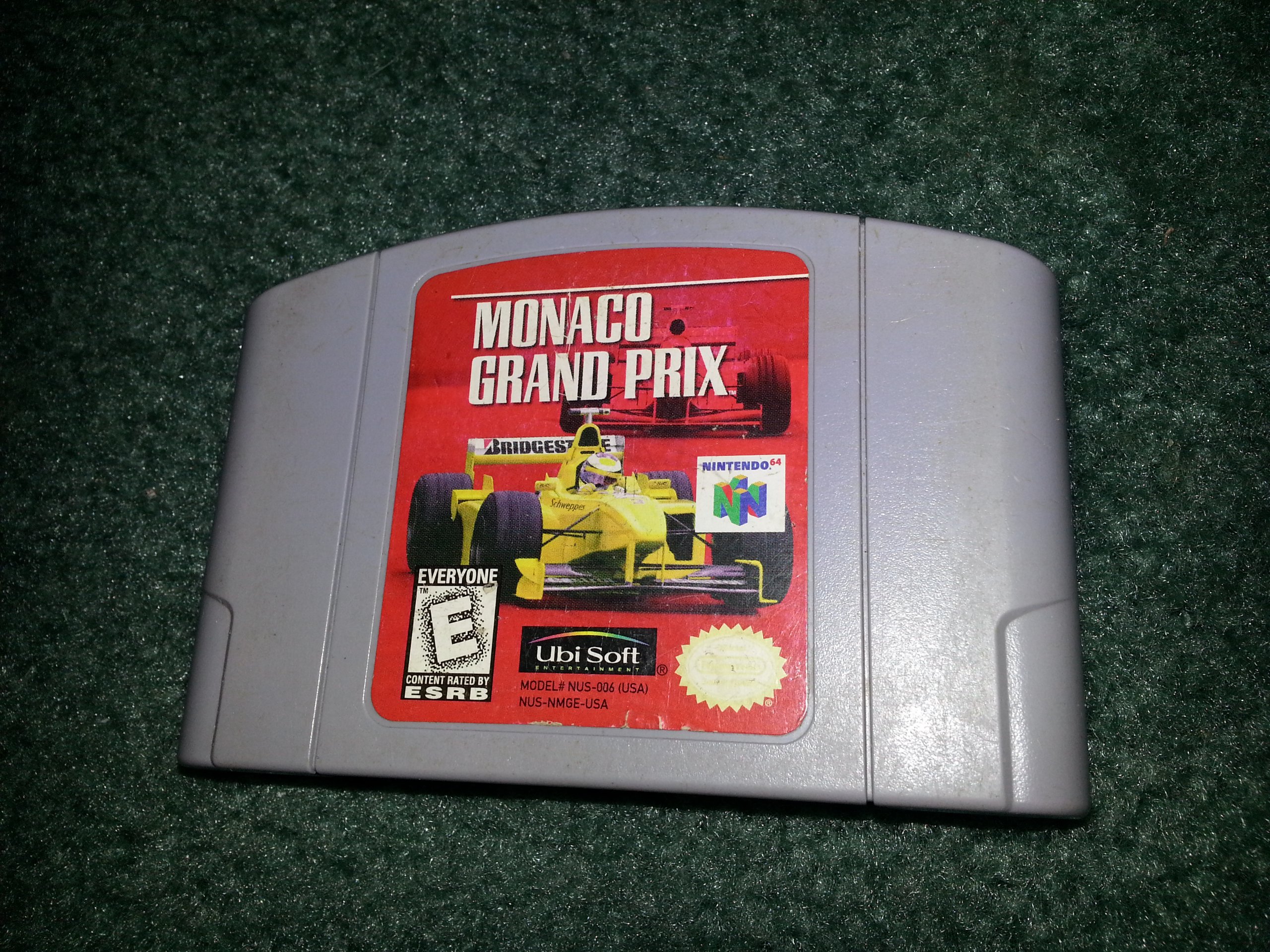 Amazon.com: Monaco Grand Prix - Nintendo 64 : Video Games