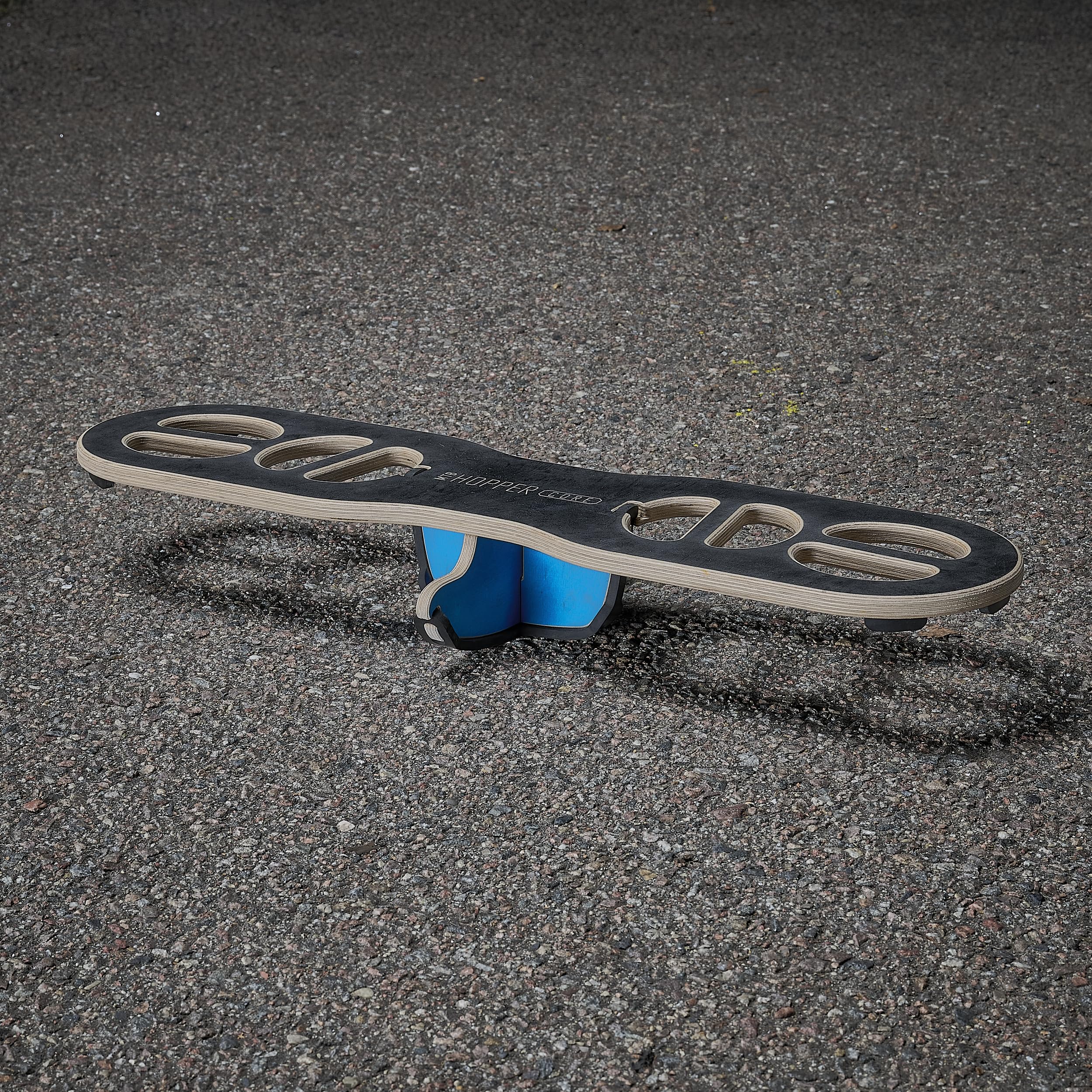 MTB Hopper Core Wooden Balance Board for Push-Up and Upper Body