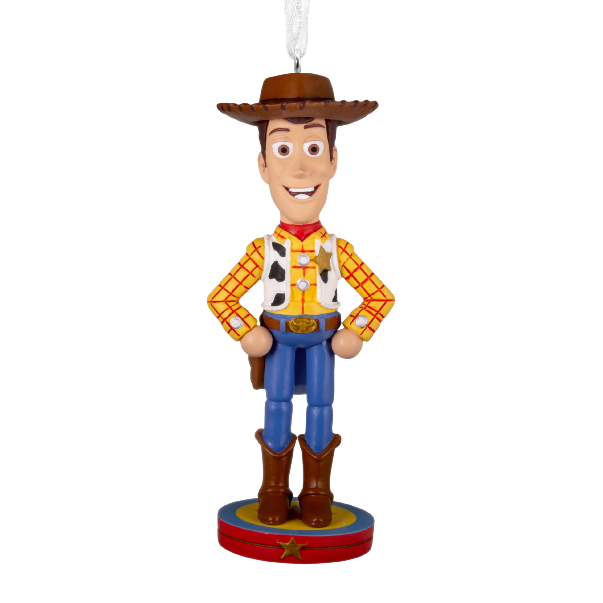 Hallmark Christmas Ornament, Disney/Pixar Toy Story Woody Nutcracker Ornament, Gifts for Disney Fans