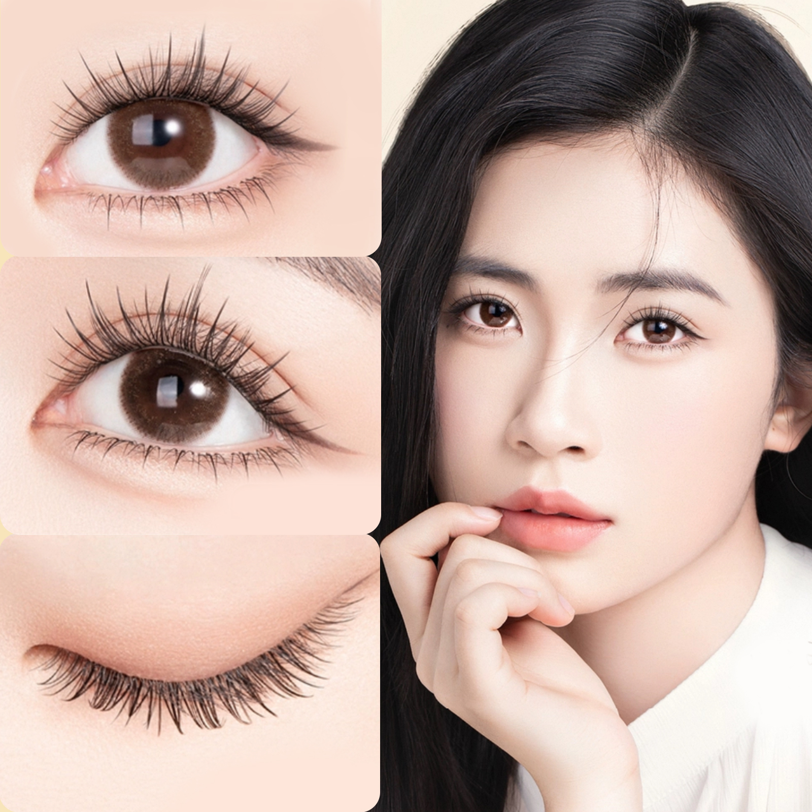 レスま　まつ毛　3パーツ×4 レスま まつ毛 3パーツ×4