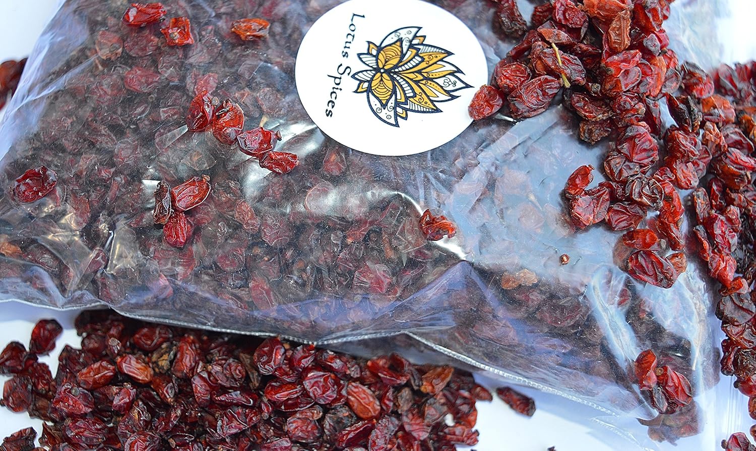 Lotus Spices - Authentic, Organic, and Genuine Barberries (Zereshk), Fresh, Non-GMO