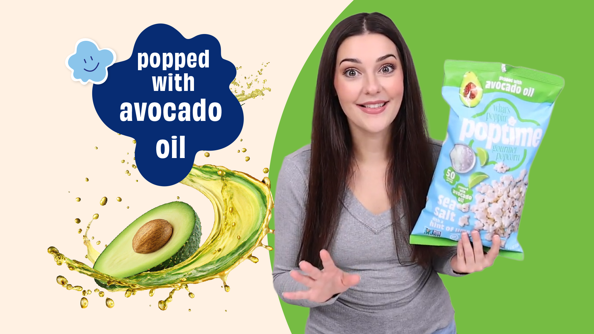 Amazon.com: Poptime Sea Salt Popcorn with a Hint of Lime, 1 oz