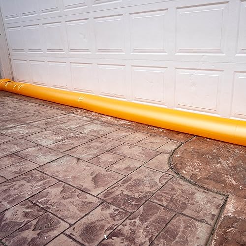 Miniatura 8 de La mejor alternativa para sacos de arena Hydrabarrier de altura estándar de 4 pulgadas - Tubos de desviación de agua - Ligeros, reutilizables y