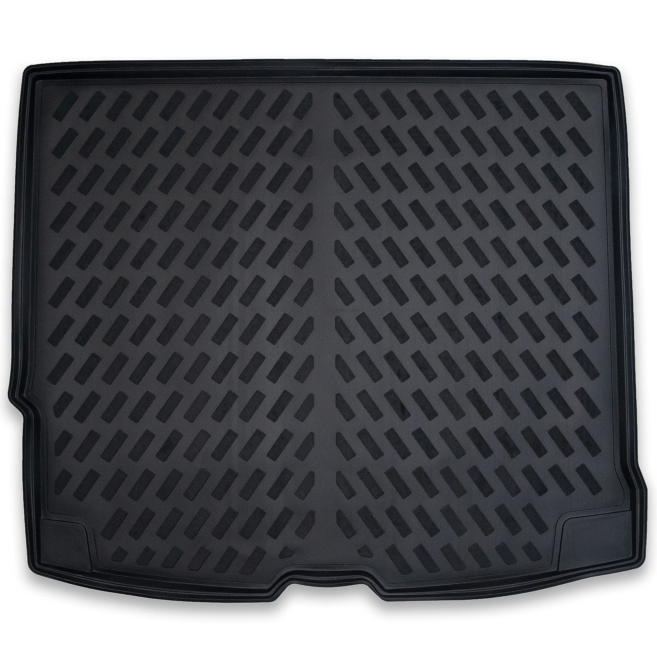 Tappetino Per Bagagliaio 3D Alfa Romeo MiTo (2008-2018) Frogum ProLine - Con Logo, Bordi Alti 7 Cm, Organizer