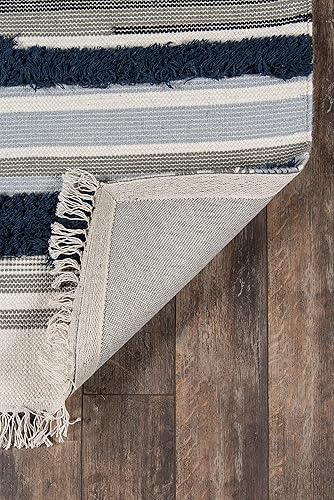 Miniatura 6 de Novogratz by Momeni Indio Feliz alfombra de área, 2 pies x 3 pies, azul marino