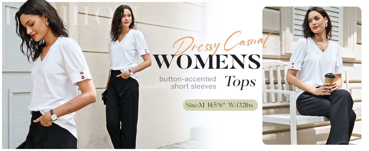 ladies dress tops amazon Shop 24 Short-Sleeve Tops for $30 or Less at Amazon