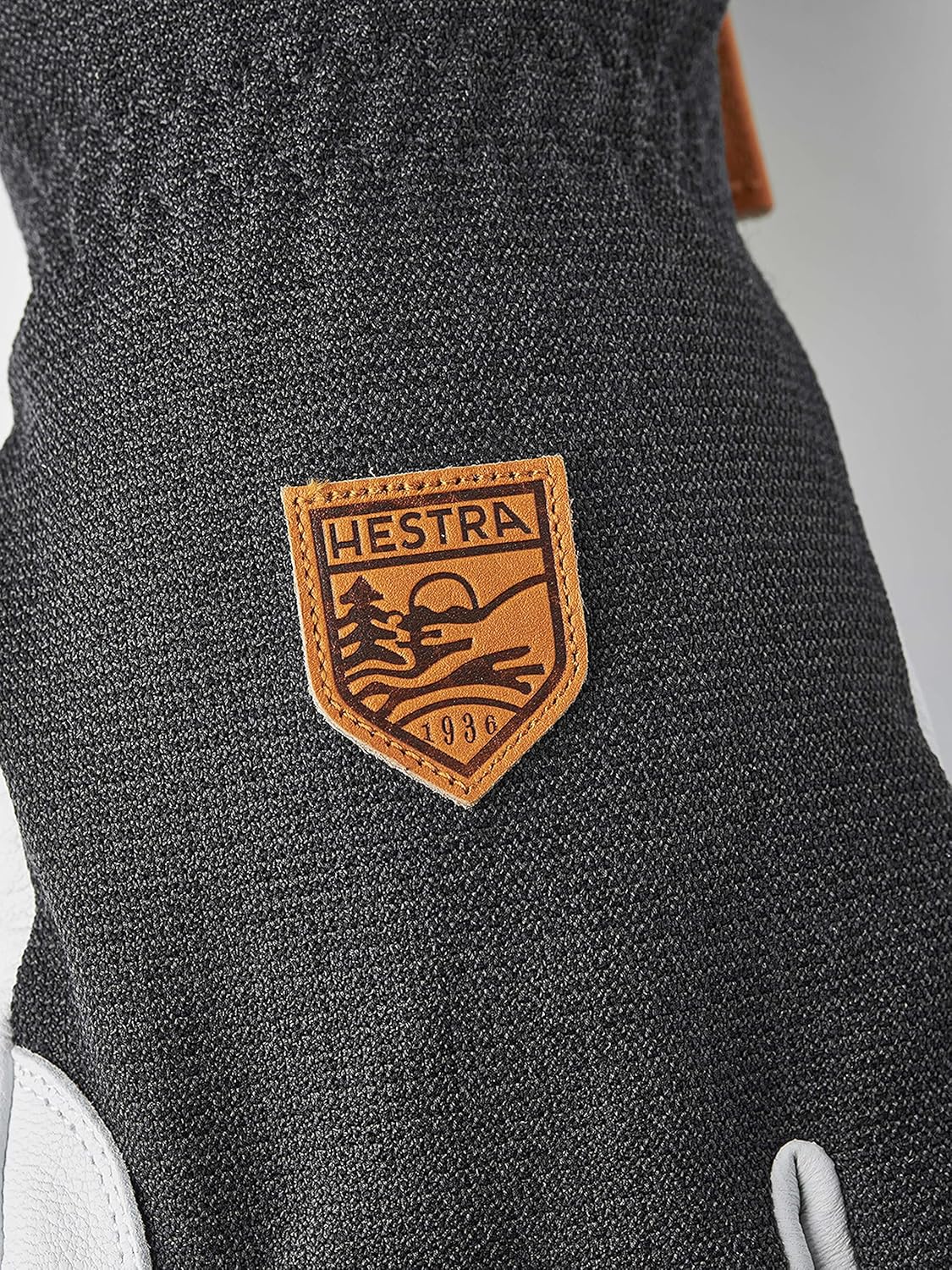 Hestra Army Leather Patrol Gauntlet - Classic Leather Snow Glove for The Mountains